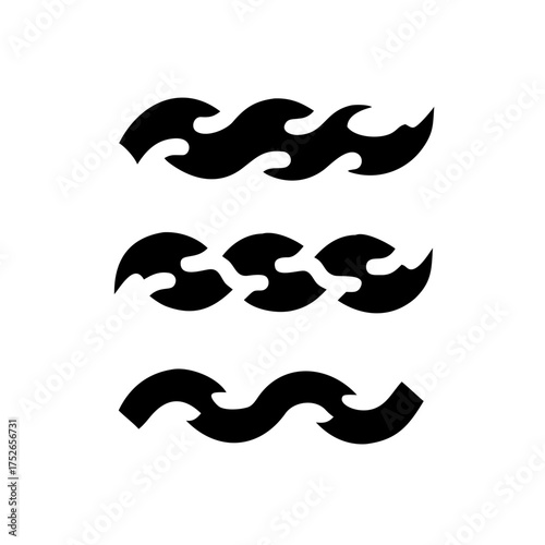 abstract sea movements