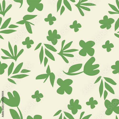 abstract a solid multicolor small and big flower mixed vector pattern arrangement with medium color, all over vector design with white background illustration digital