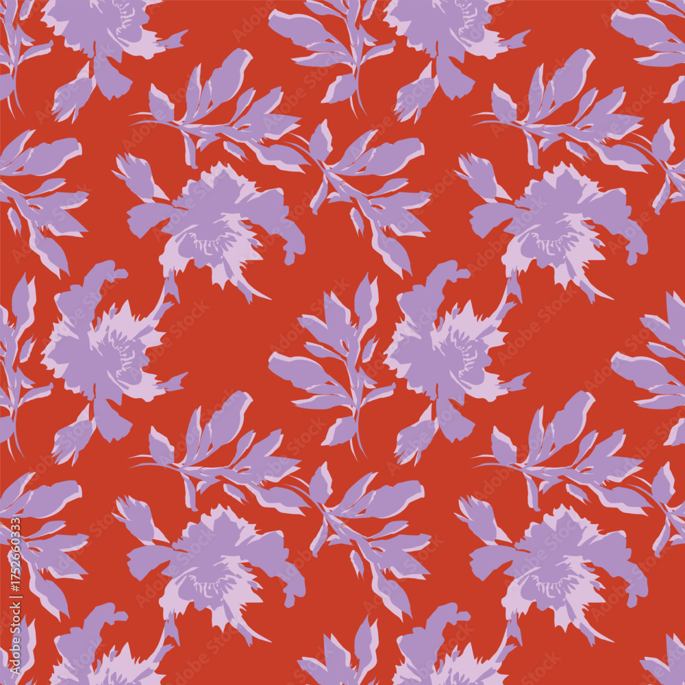 Fototapeta premium seamless floral pattern