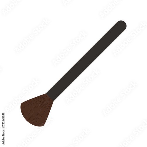 makeup brush cartoon element
