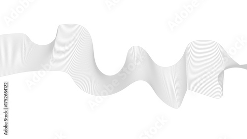 Abstract wave digital element for certificate design. Abstract black and whit wave element for design.