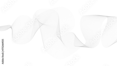 Abstract wave digital element for certificate design. Digital frequency track equalizer. Stylized line art background.