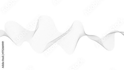 Abstract wave digital element for certificate design. Abstract black and whit wave element for design.