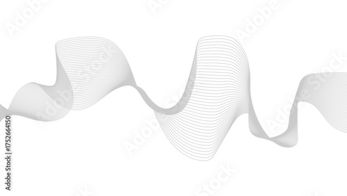 Abstract wave digital element for certificate design. Digital frequency track equalizer. Stylized line art background.