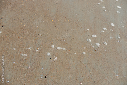 Close up of Sea and Sand texture, background