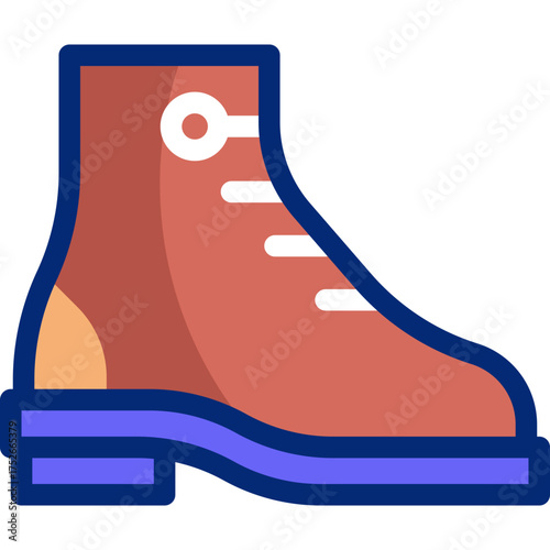 Shoe Shop flat icons set with editable stroke, featuring sneakers, heels, boots, sandals, shopping bag, price tag, cash register, storefront, display, fashion footwear illustration