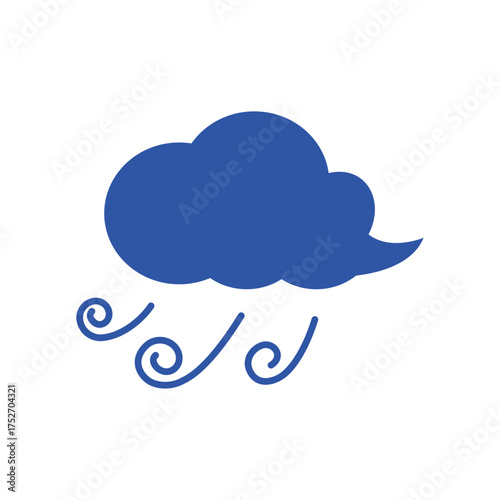  雲と北風
