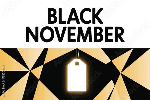 Black November Discount Golden Tag Sale Event