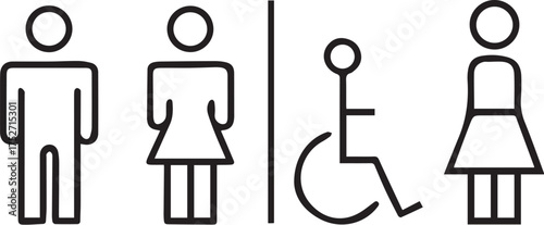 silhouettes of people