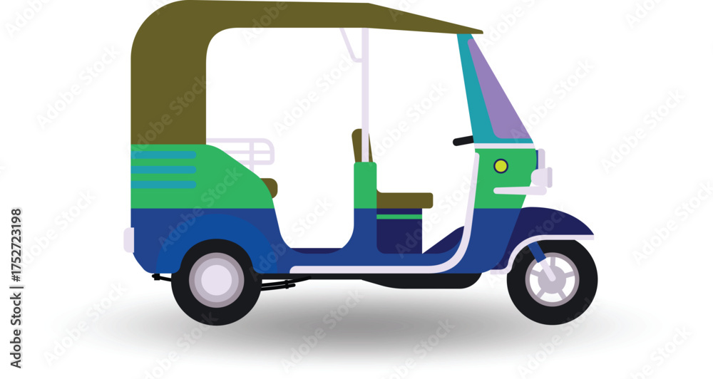 Fototapeta premium vector illustration of a delivery truck