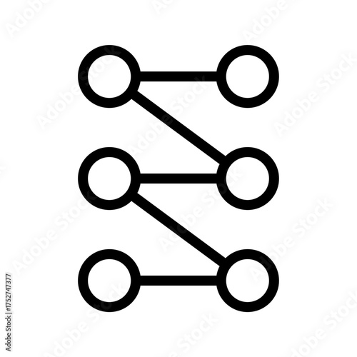 Share Line Icon Minimal Social Media and Communication Symbol for Digital, Networking, and Content Distribution