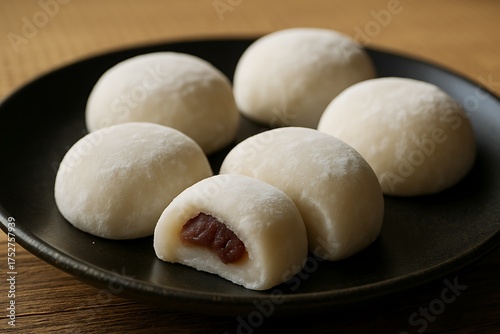 japanese mochi rice cake traditional dessert
