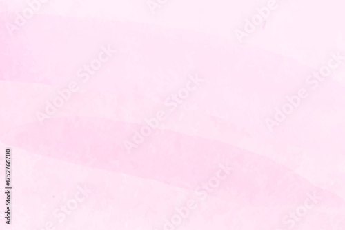 シンプルなピンク色の水彩風和風抽象背景デザイン