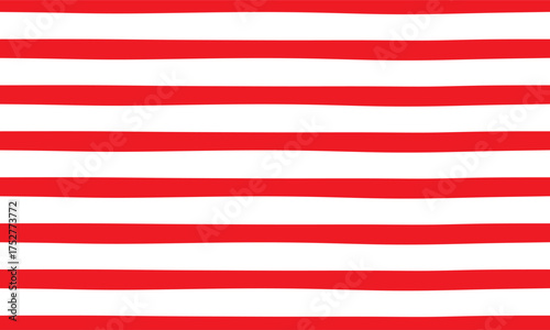 White and Red Stripes Seamless Pattern Background. Elegant seamless pattern with white and red stripes. Perfect for textile design, fabric prints, and wrapping paper.