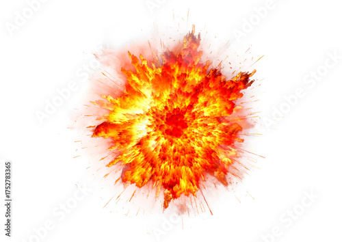 グラフィック素材　大爆発