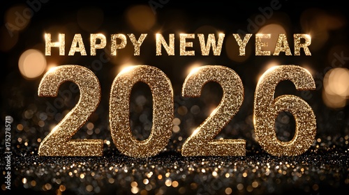 mini elegant festive banners for happy new year 