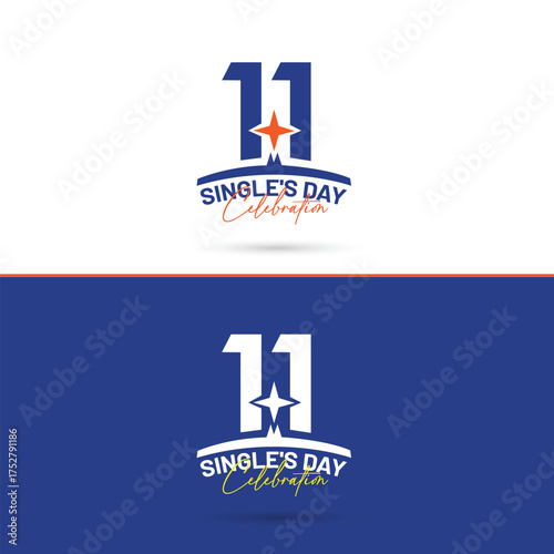 Single's Day 11.11 Celebration Event Logo