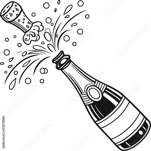 Abstract fireworks display celebration festive event sparkler burst celebration night sky isolated on transparent background