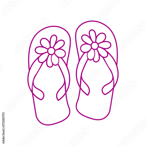 pink flip flops, sandal, sandal design, sandal for child, child sandal design, grild sandal design