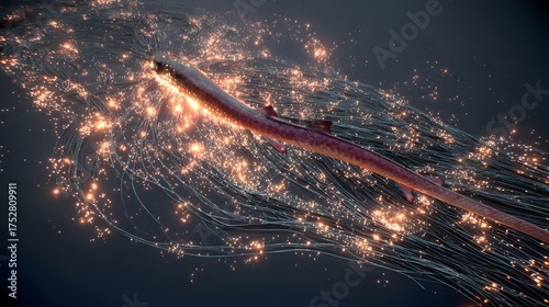 Majestic Oarfish Underwater