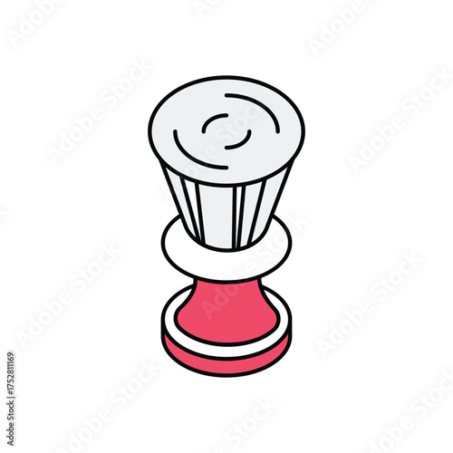 Shaving Brush Vector icon