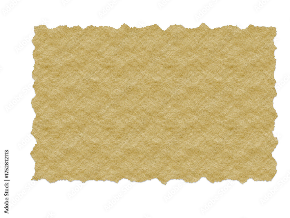 Fototapeta premium Old Paper Texture on Transparent Background