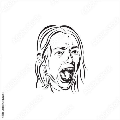 the woman's scream