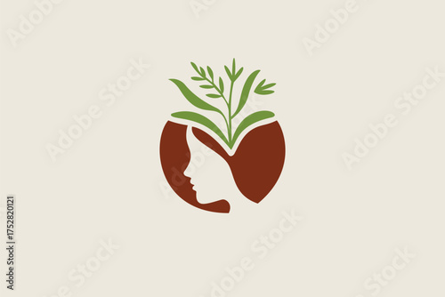 Fashion and nature logo