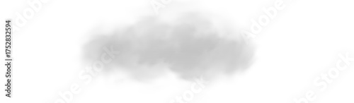 Grey smoke dust cloud effect PNG