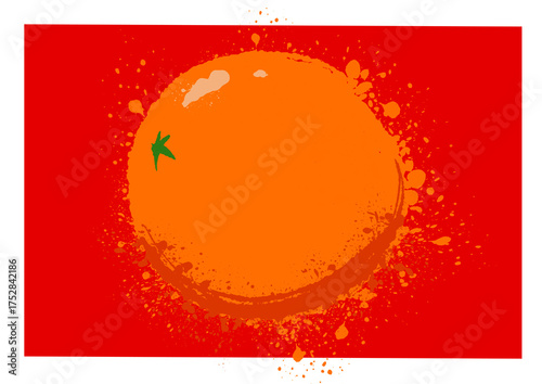 Orange Splat