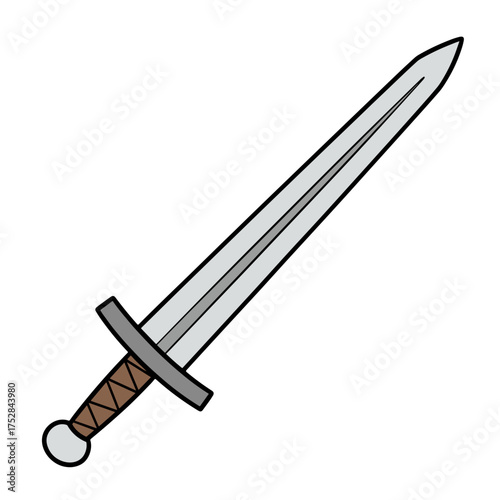 Simplified Medieval Sword
