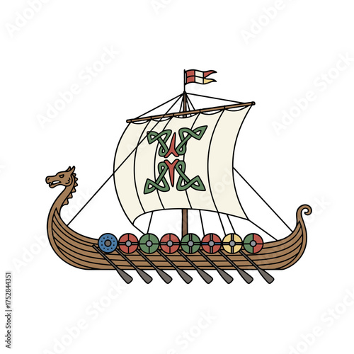 Viking Long Ship