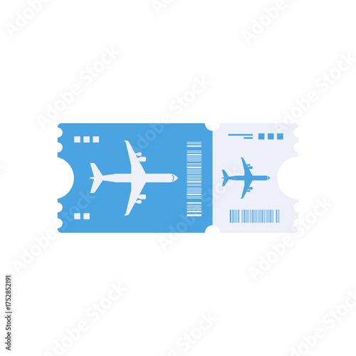 Plane Holiday Ticket Icon