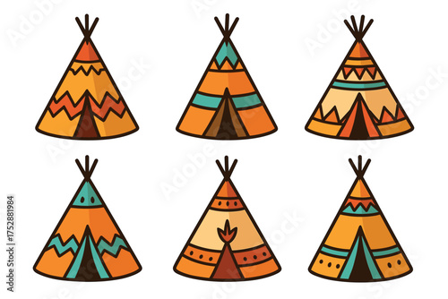 Diverse group of clergymen holding a Bible for community outreach. Set of 6 vector illustration