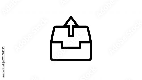 outbox animated icon
