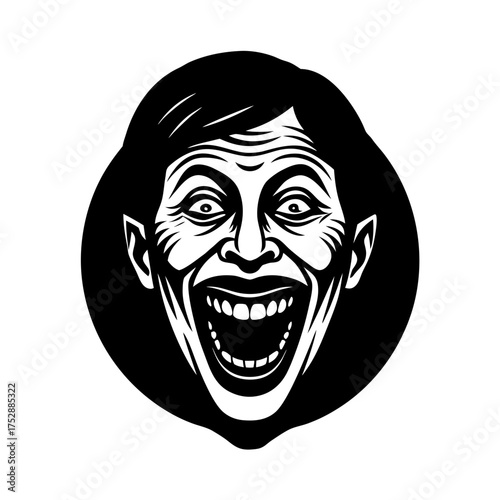 funny meme face horror parody creepy funny  character illustration