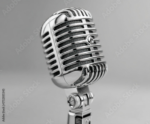 microphone isolated image
