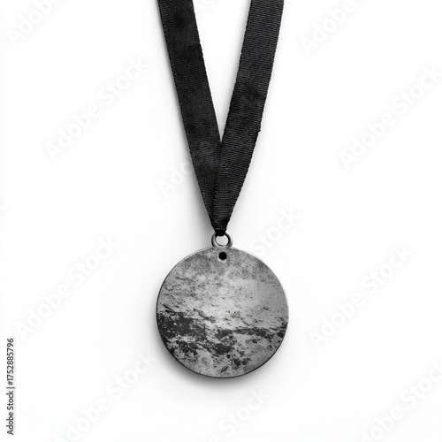 Silver Medal Isolated