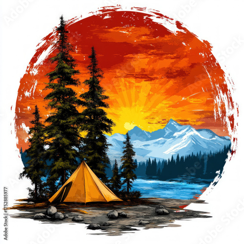 Summer Camp Isolated