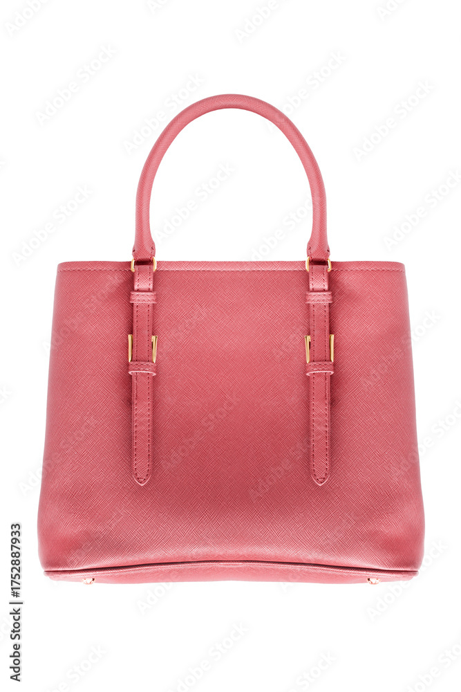 Naklejka premium Leatherette bag isolated
