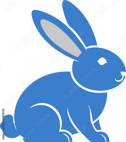 Gentle Rabbit in the Meadow