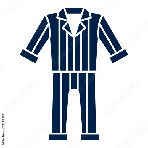 Pajamas vector illustration icon