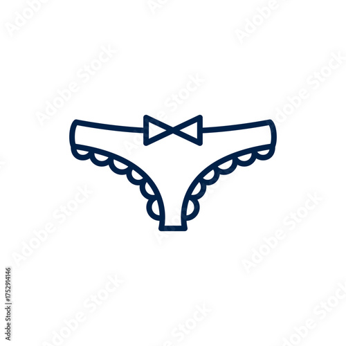 Women panties vector illustration icon