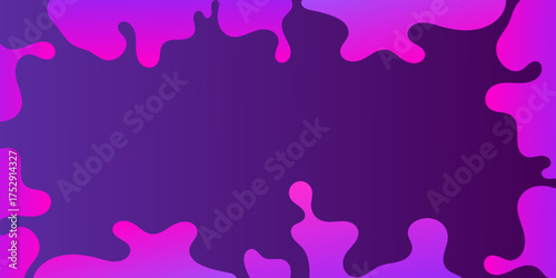 Colorful ink splashes on a white background symbolize the connection of business ideas and team success.