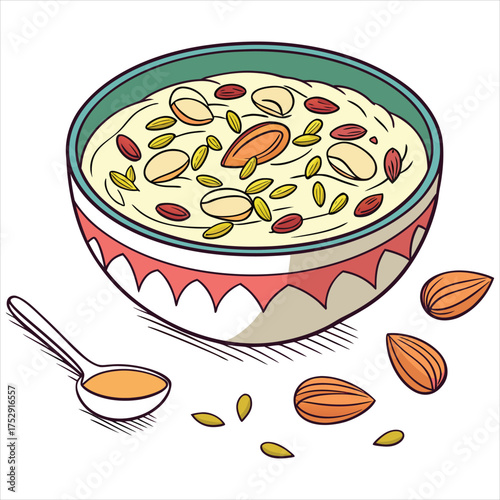 Indian sweet dish with nuts and seeds