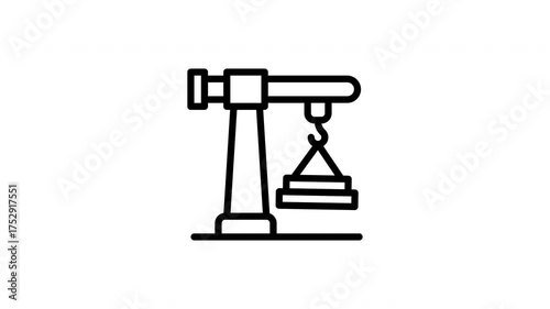 crane animated icon
