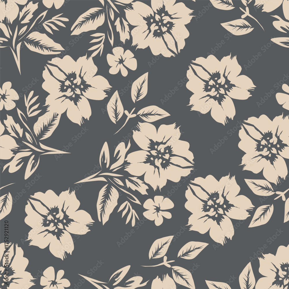 Fototapeta premium seamless floral pattern
