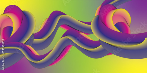 Liquid color background design. Fluid dynamics gradient shapes composition. Futuristic design posters.