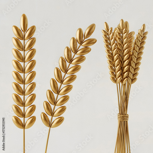 Stunning golden wheat sheaf arrangement elegant design projects and harvest themes adding a touch of sophistication and warmth to any visual
