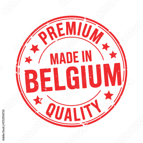 Premium quality made in belgium stamp seal